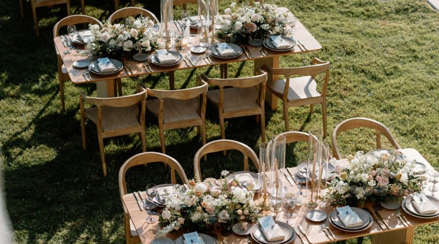 Elegant Furnishings for a Santa Barbara Wedding